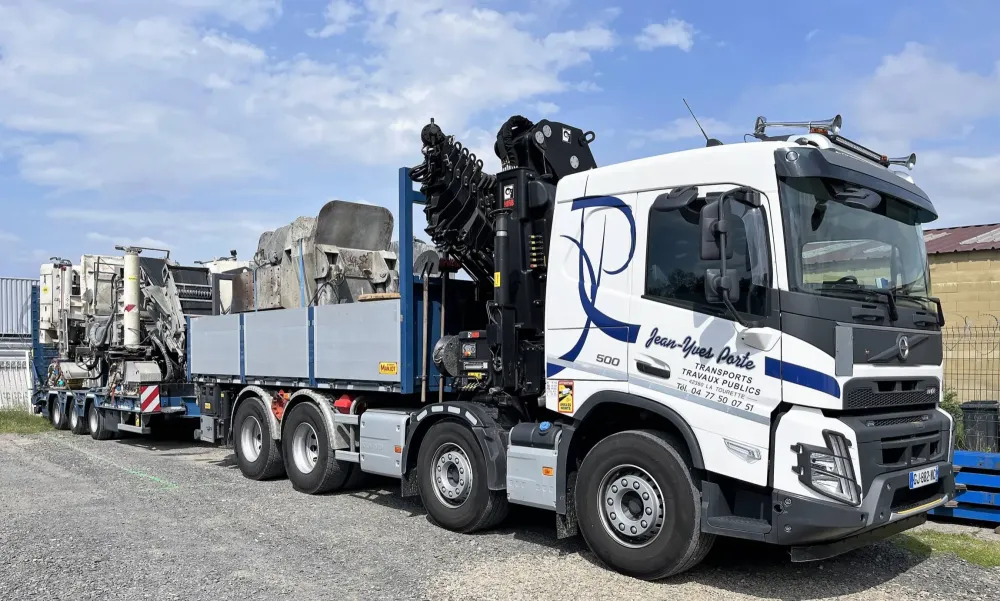 Camion de transport