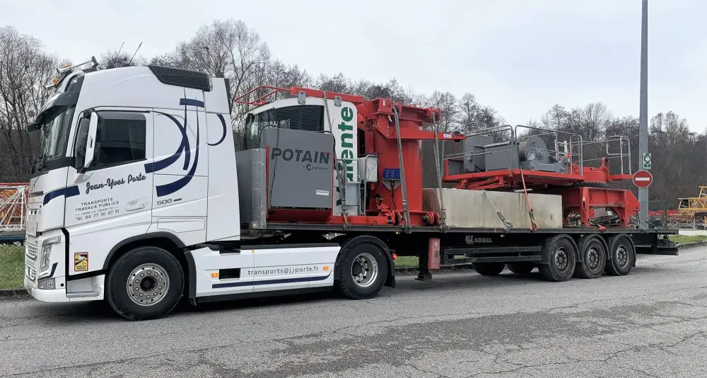 Transport installation
